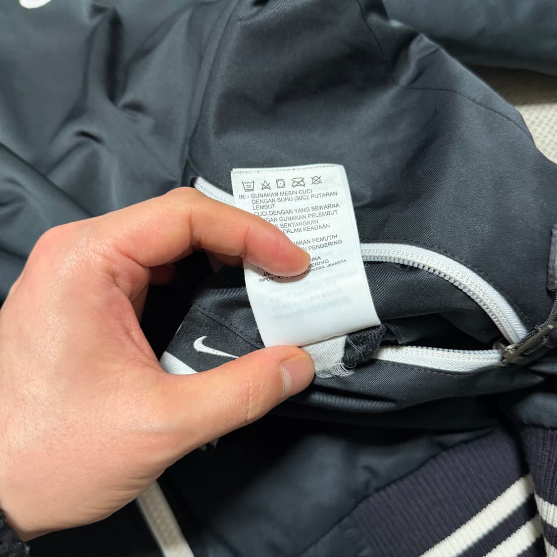 나이키 리버시블 퀄팅 봄버 자켓 상품이미지6