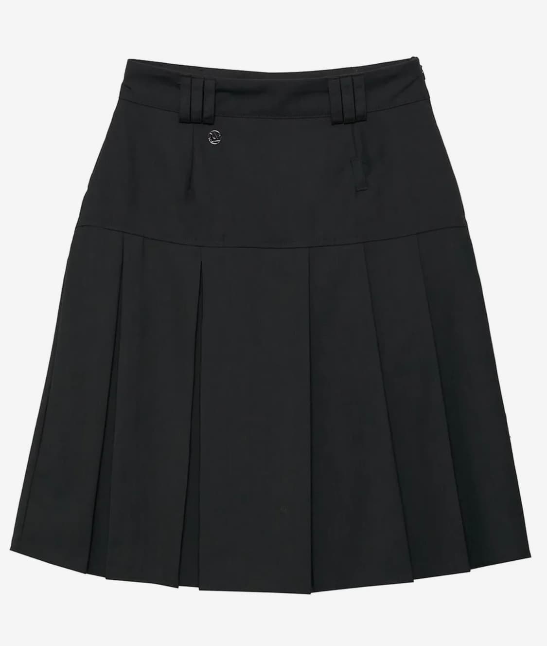 Flareup Pleats Midi Skirt Black 상품이미지1