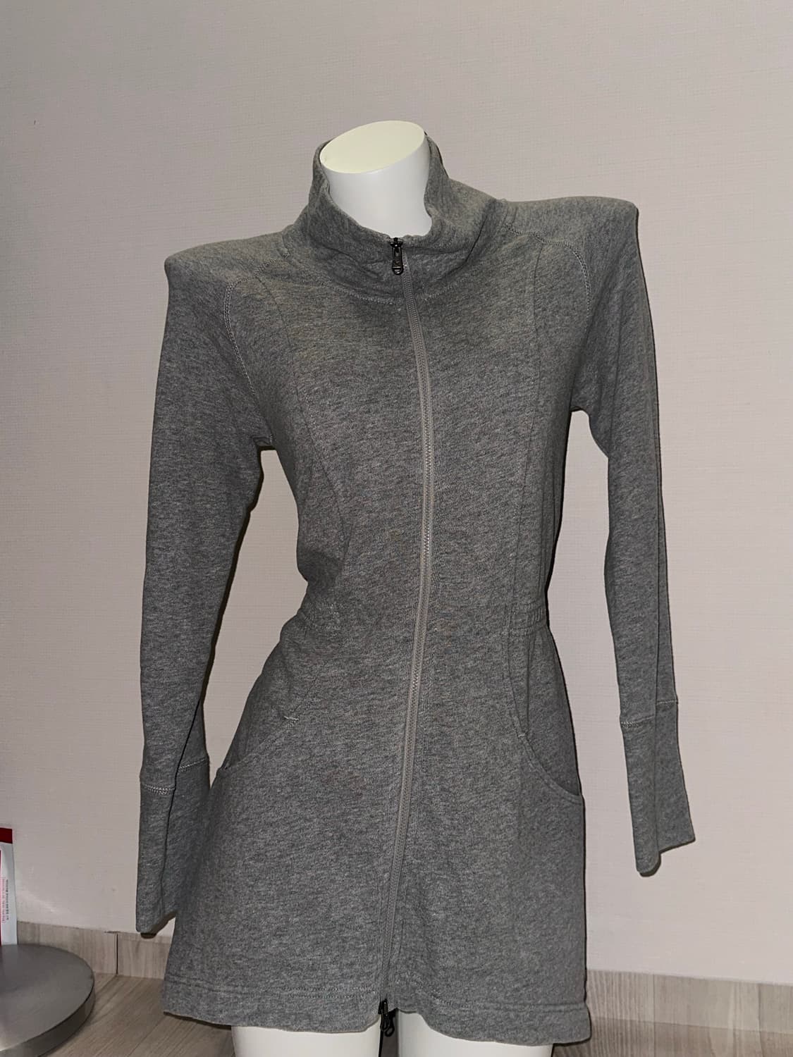 집업 미니 원피스 상품이미지1