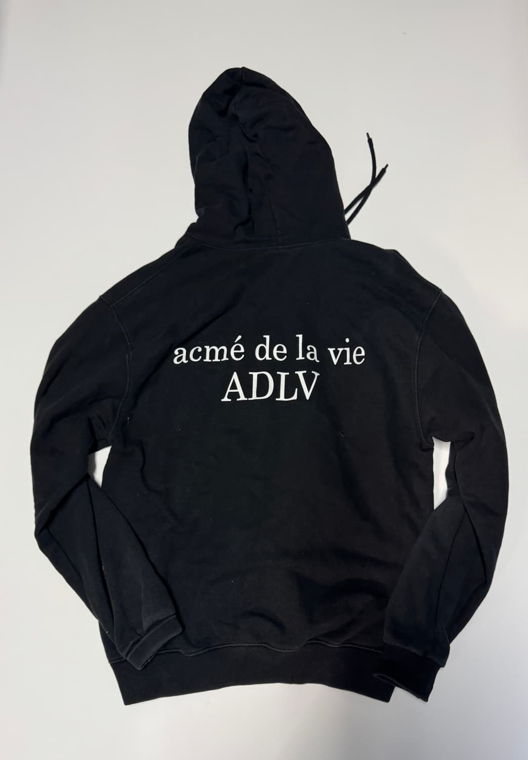 아크메드라비 베이비 프린팅 오버핏 후드티 L 블랙 상품이미지2