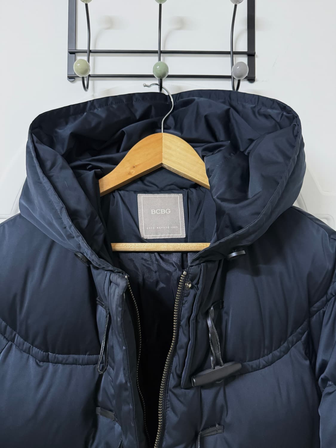 85-155사이즈 여성 BCBG 구스다운 더블 코쿤 롱패딩 상품이미지6