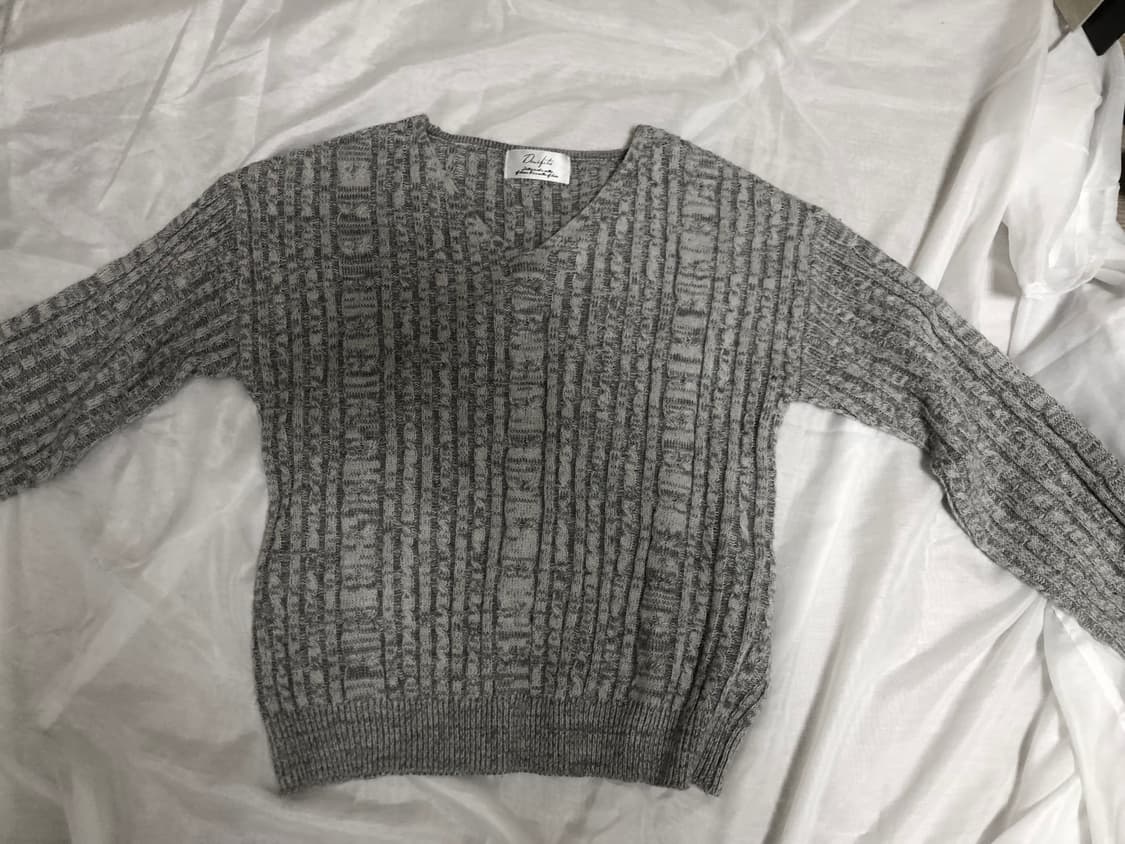 데일리 그레이 니트 상품이미지3