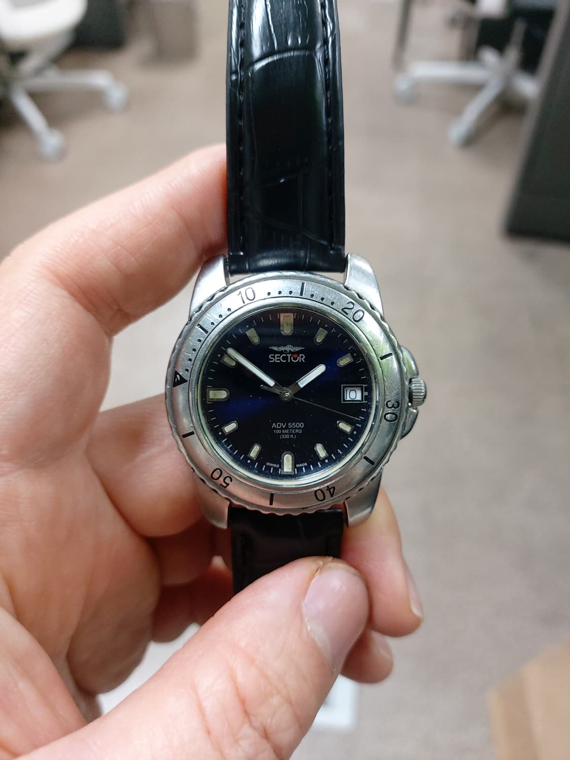 SECTOR ADV 5500 남성 가죽 시계 상품이미지1
