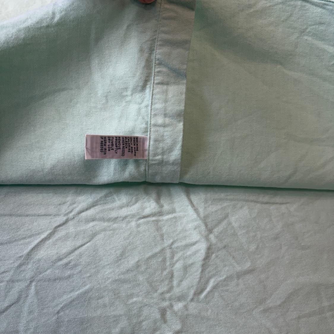 폴로 민트 옥스포드 클래식 로고 긴팔 셔츠  상품이미지6