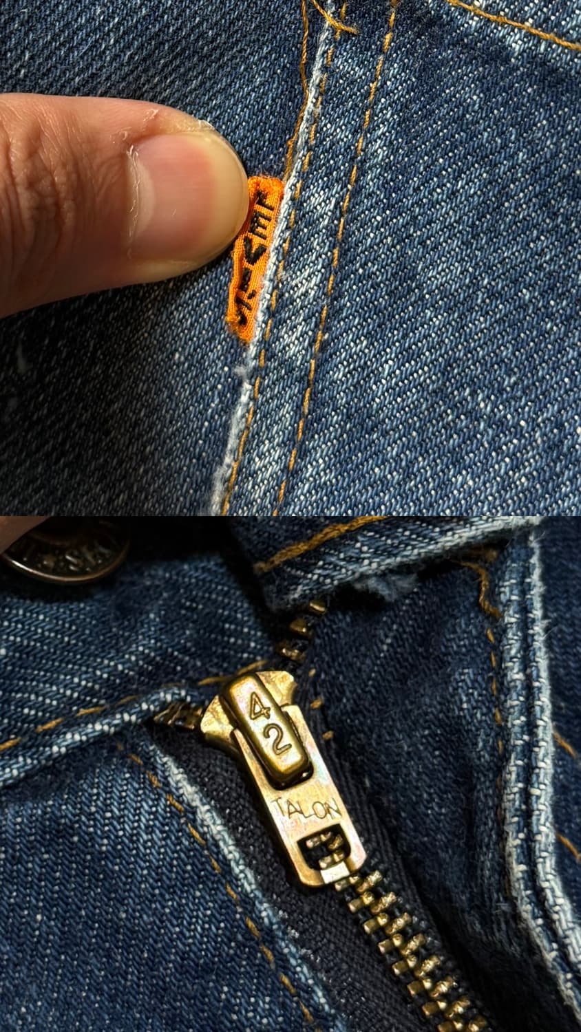 70's 빈티지 리바이스 빅E 646 벨바텀 리바이스 66전기 상품이미지9