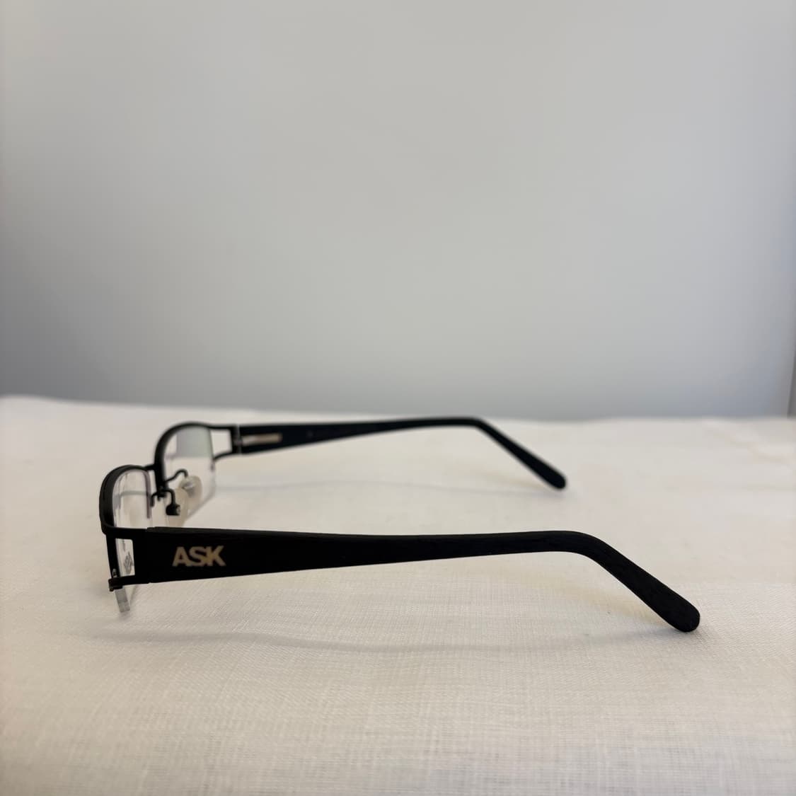 [급처]ASK 블랙 우드 반무테(하자o) 상품이미지4