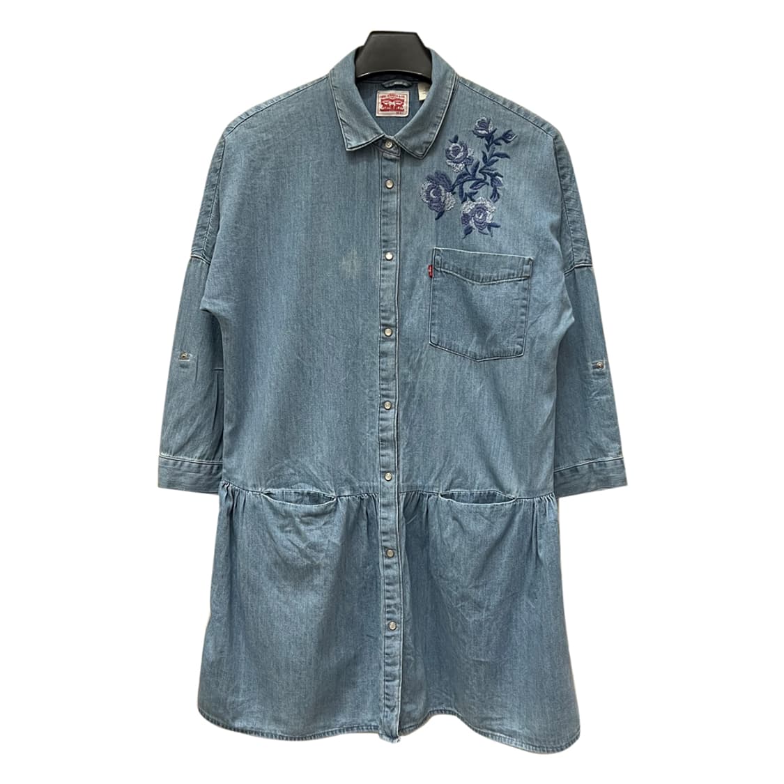 리바이스 샴브레이 데님 드레스 원피스 S 상품이미지1