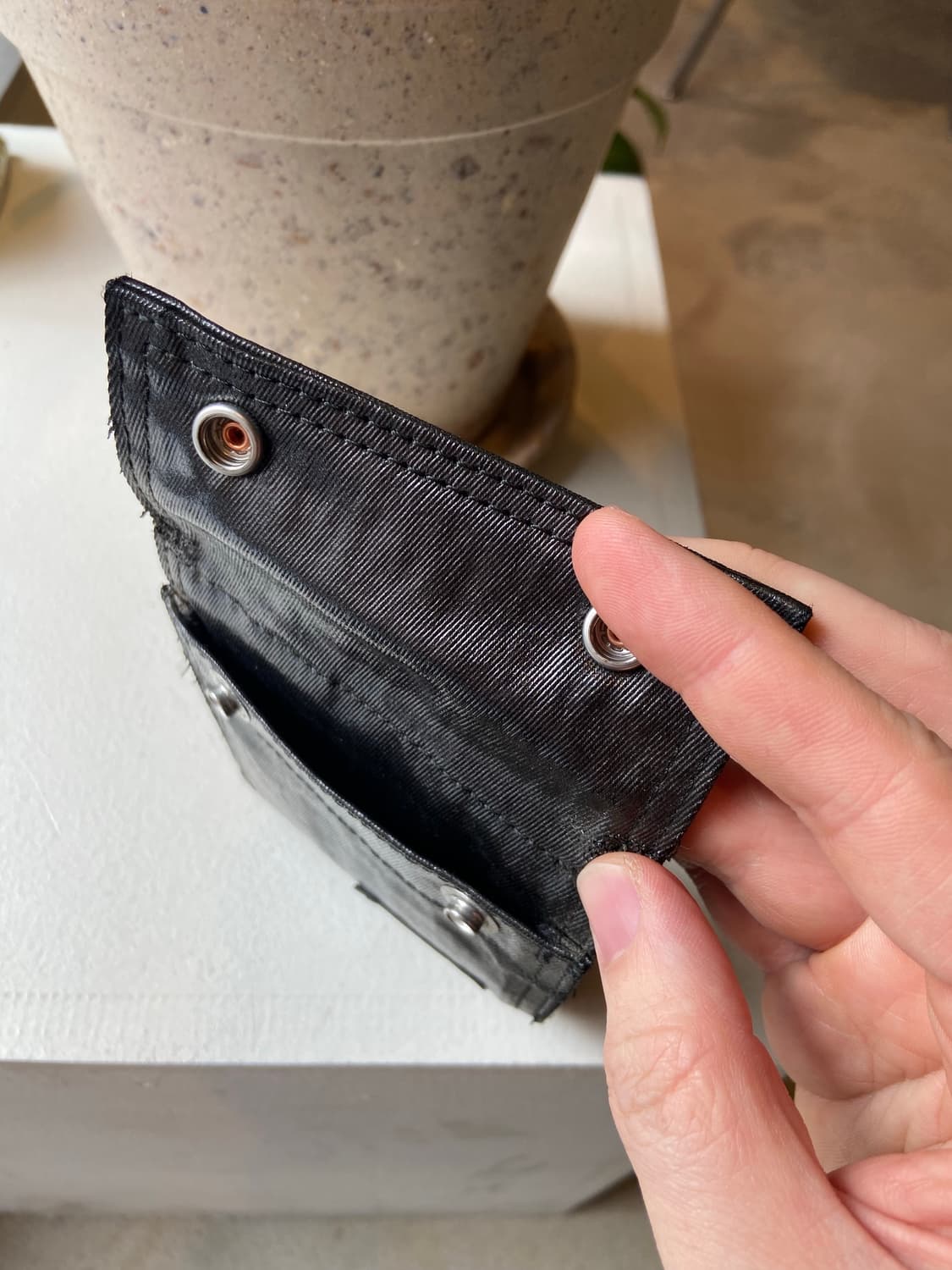 요시다포터  블랙 반지갑 (PORTER) 상품이미지7