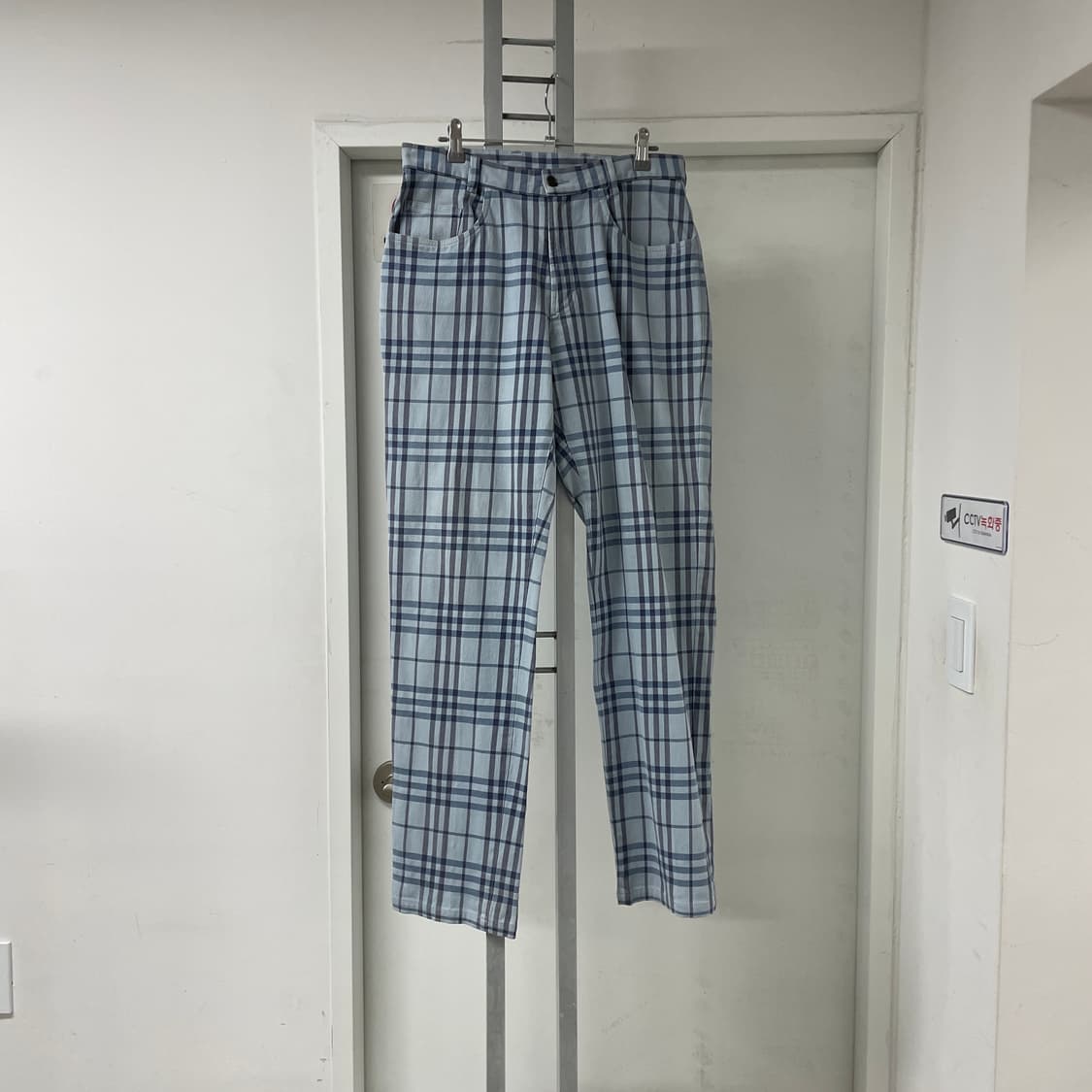 버버리 노바 블루 팬츠 32R 상품이미지5