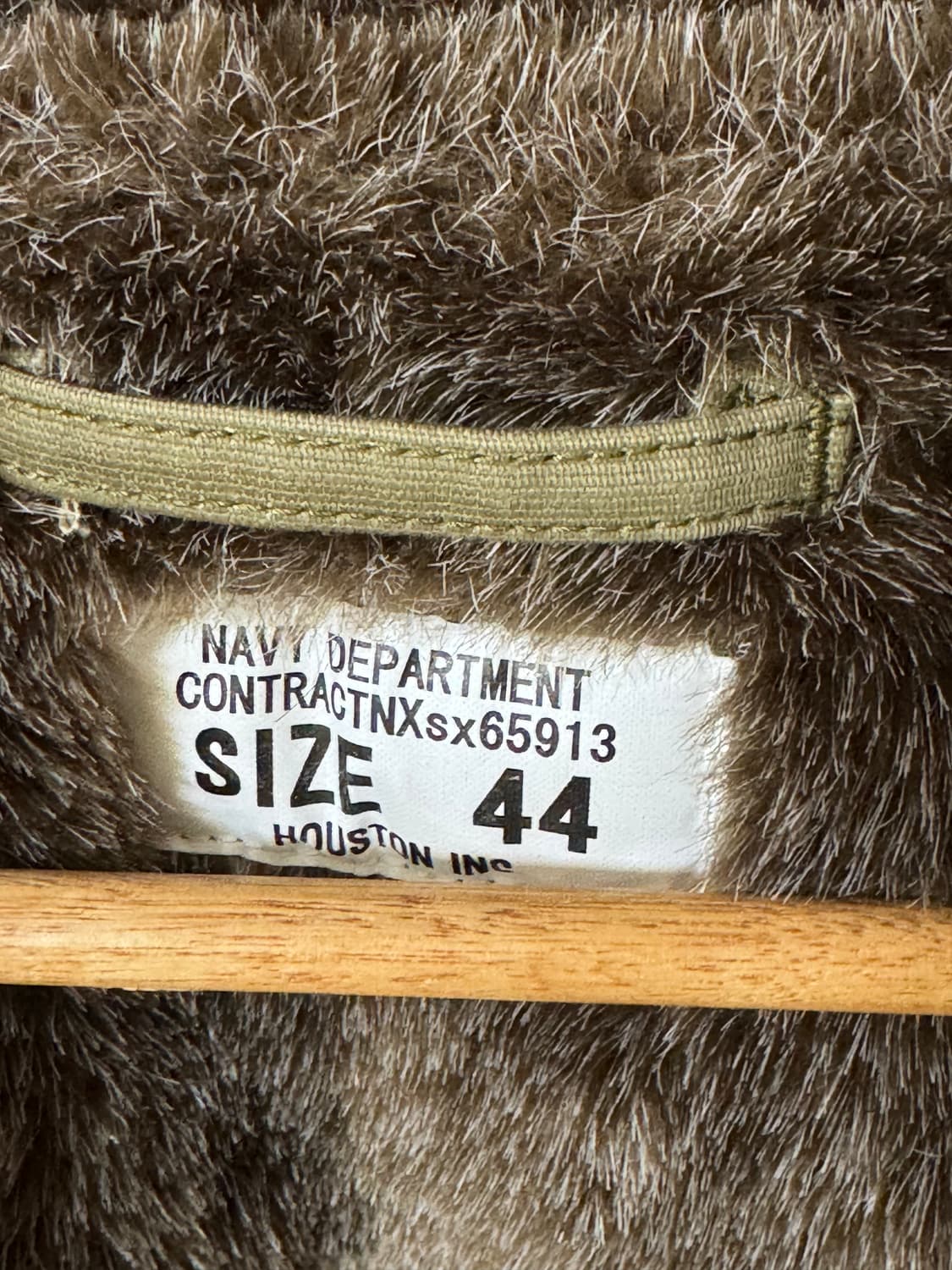 휴스턴 덱자켓 카키 44사이즈 상품이미지2