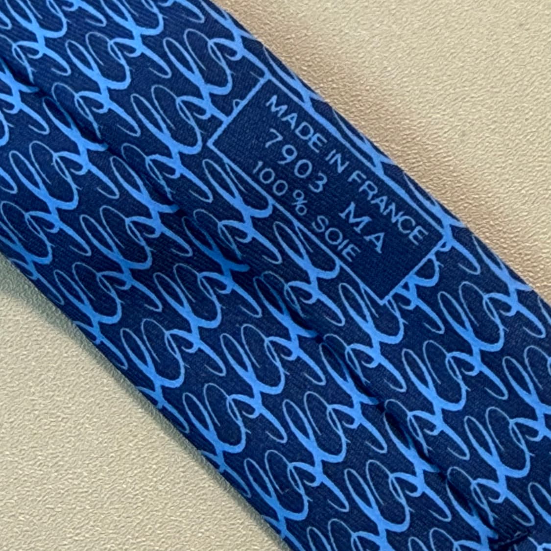 에르메스 Hermes 빈티지 레트로 실크 넥타이 상품이미지5