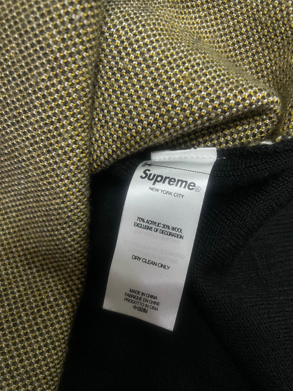 슈프림 23fw 아메리칸 사이코 니트 XL (105) 상품이미지3