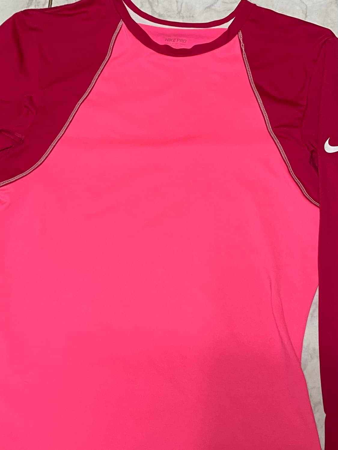 나이키 프로 여성 스판티셔츠 여성90 여성헬스 여성요가 여성필테 상품이미지3