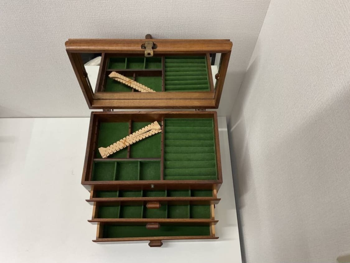 슈케어박스 원목 보관함 4단 상품이미지3