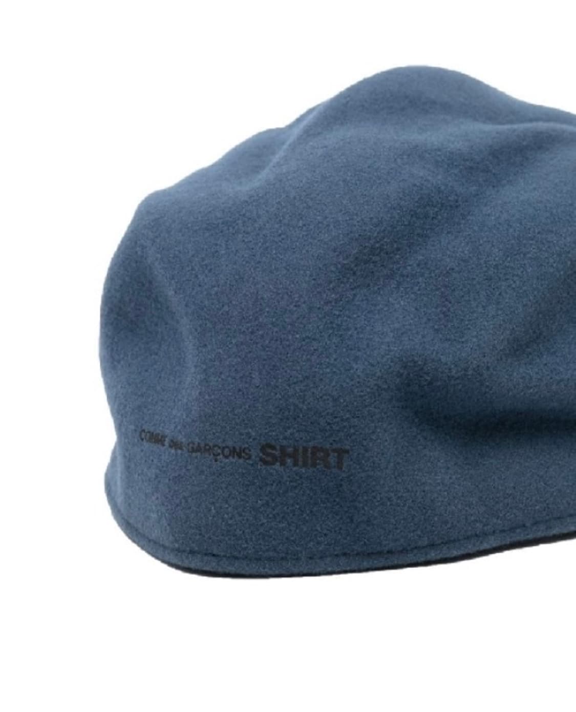 꼼데가르송 셔츠 백 로고 울 펠트 캡 블루 상품이미지2