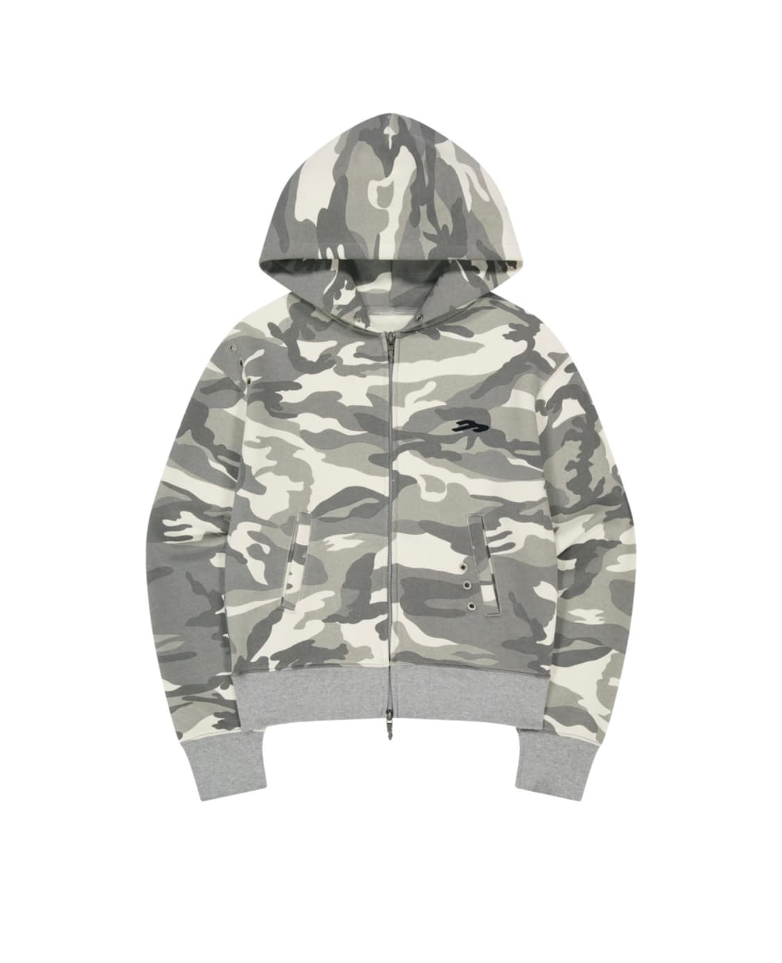 탄산마그네슘 카모 후드집업 상품이미지1