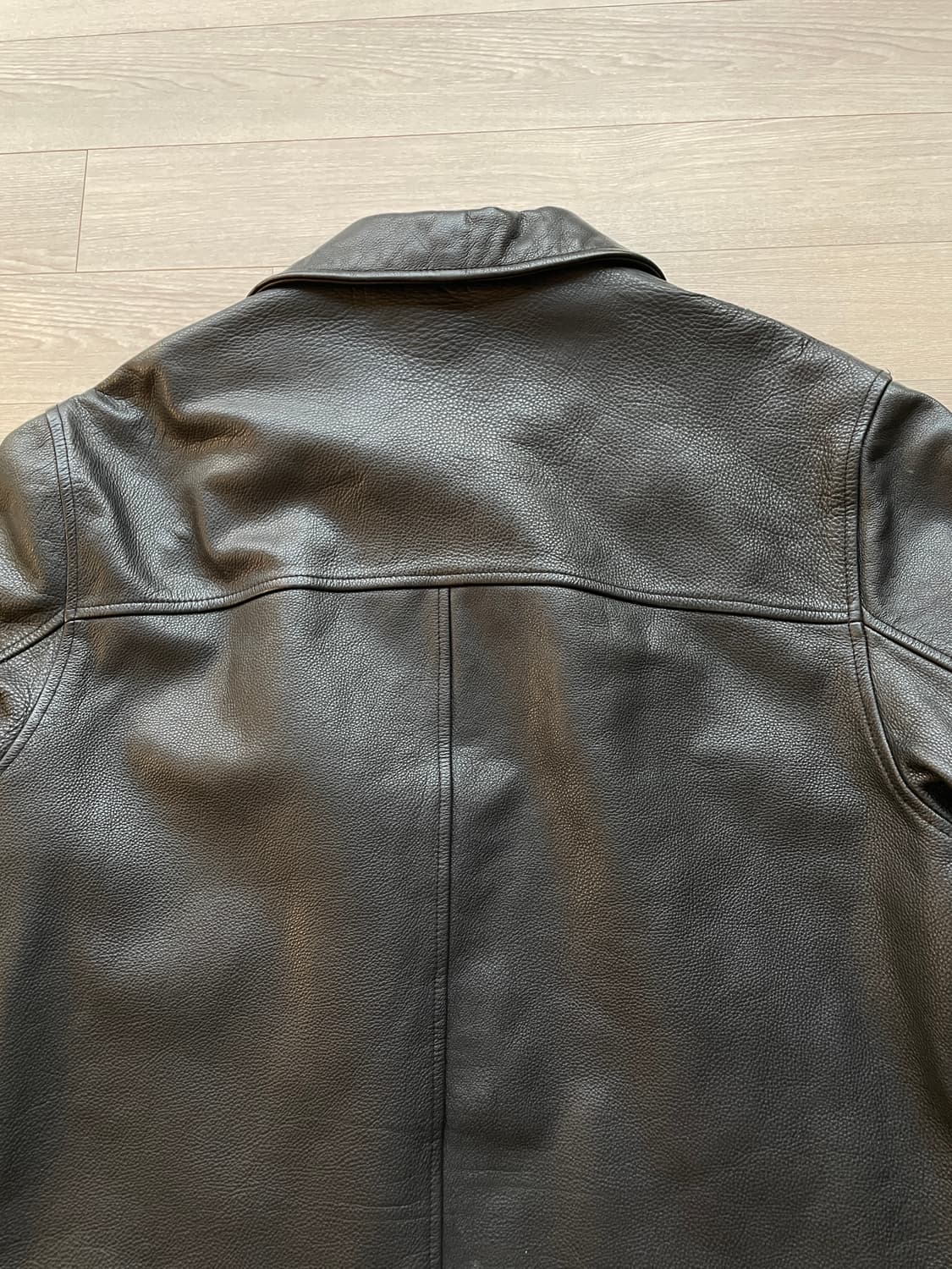 90s 올드갭 레더 카코트 상품이미지8
