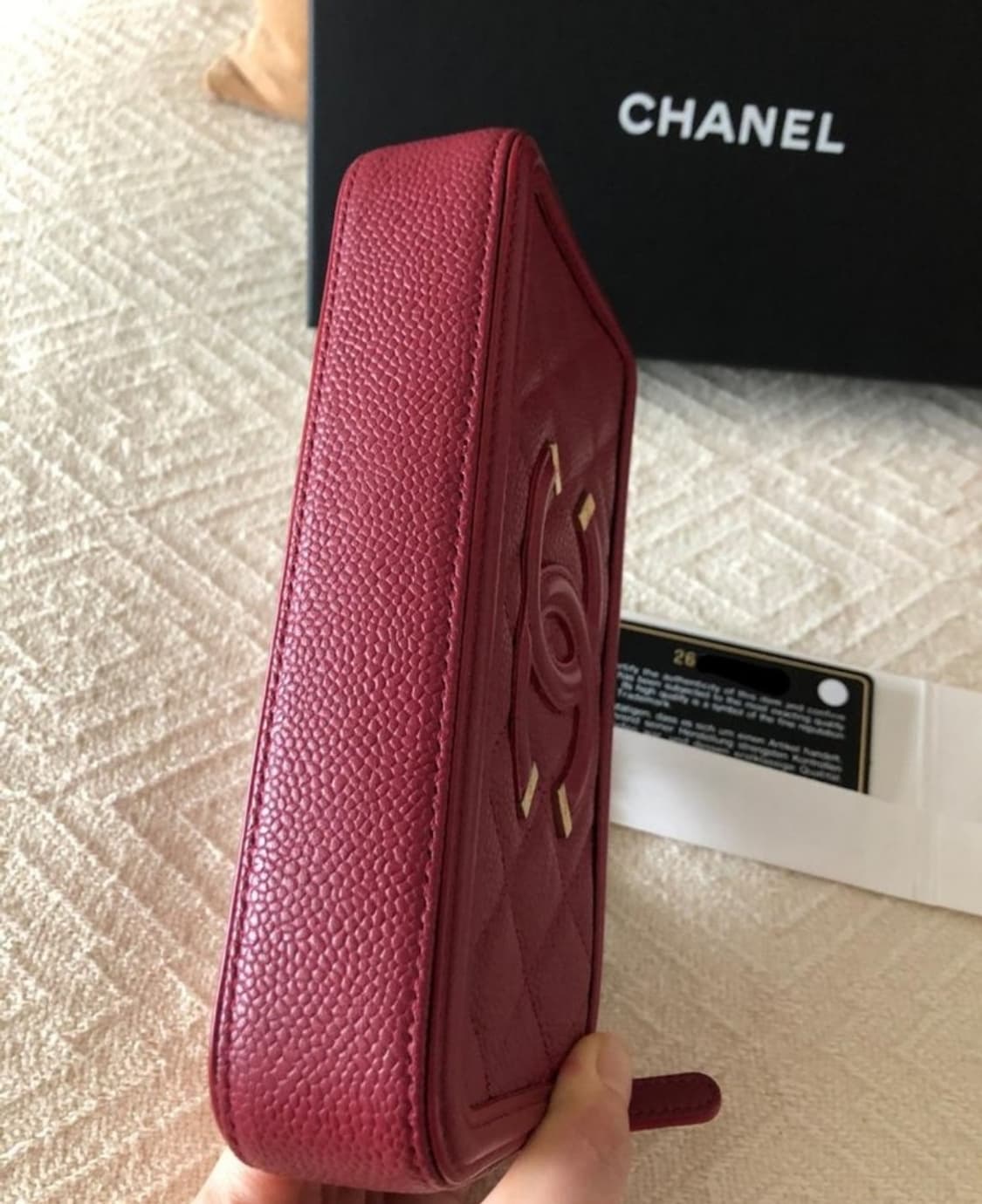 샤넬 코스메틱 미니가방 (새상품급) 상품이미지5