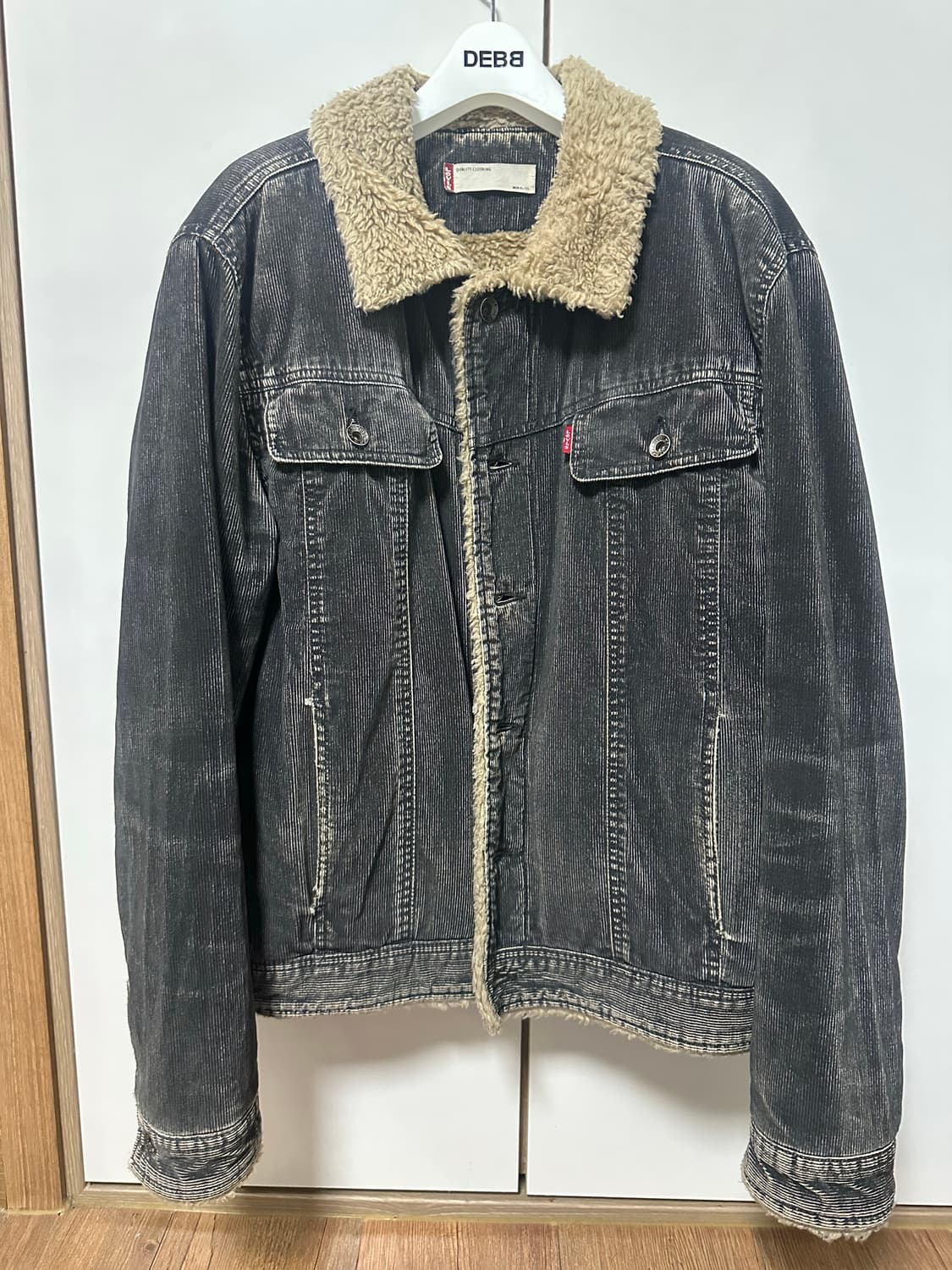 리바이스 코듀로이 쉐르파 흑청 상품이미지1