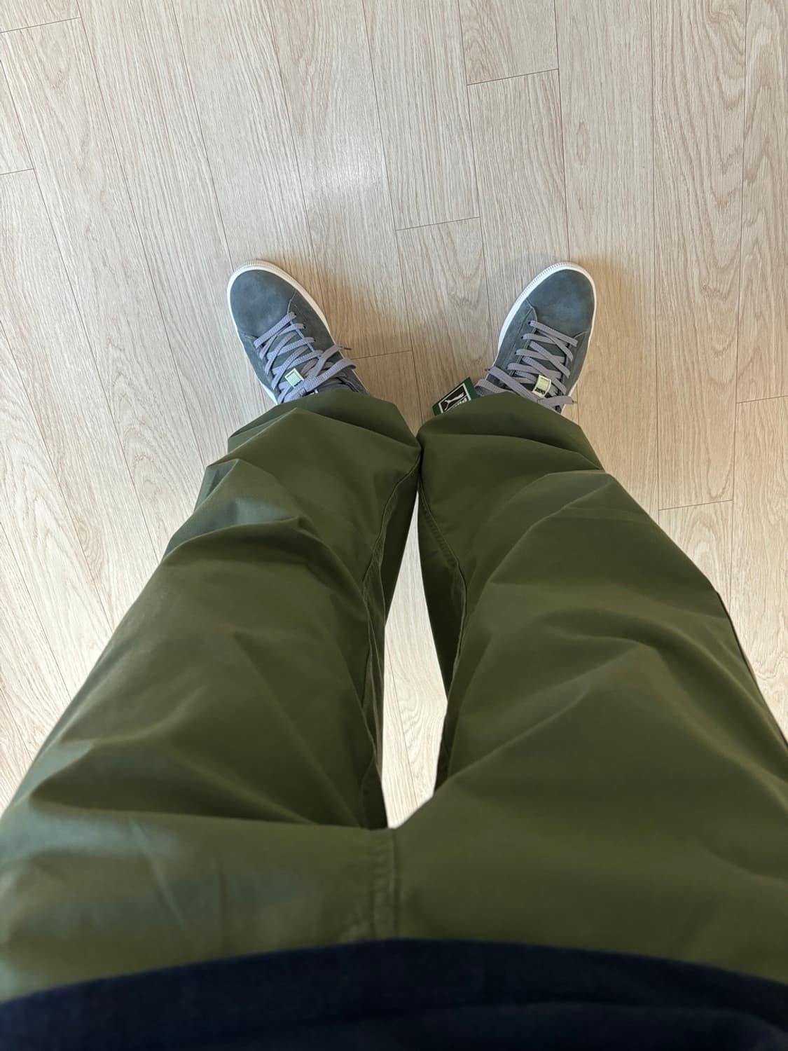 SSZ x PUMA SUEDE MIJ 그레이 285 상품이미지10