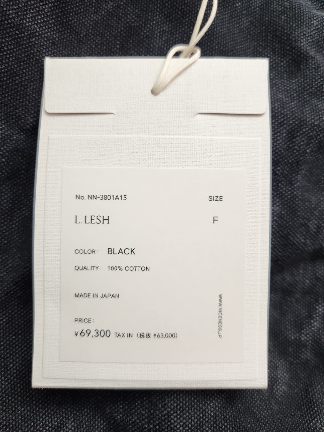 나이스네스 L.lesh 블랙 상품이미지7