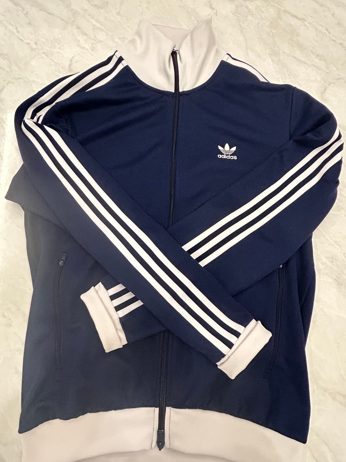 아디다스 베켄바우어 트랙탑 네이비 상품이미지1