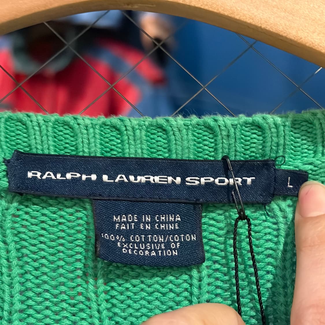 POLO 폴로 랄프로렌 꼬임 긴팔 니트 상품이미지7