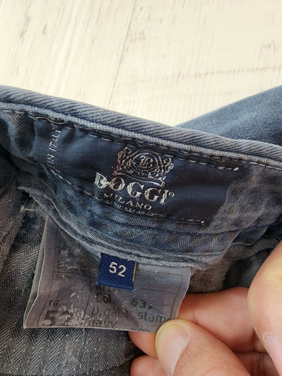 BOGGI MILANO 보기 밀라노 치노 팬츠 팜. 52(33인치)사이즈 상품이미지6