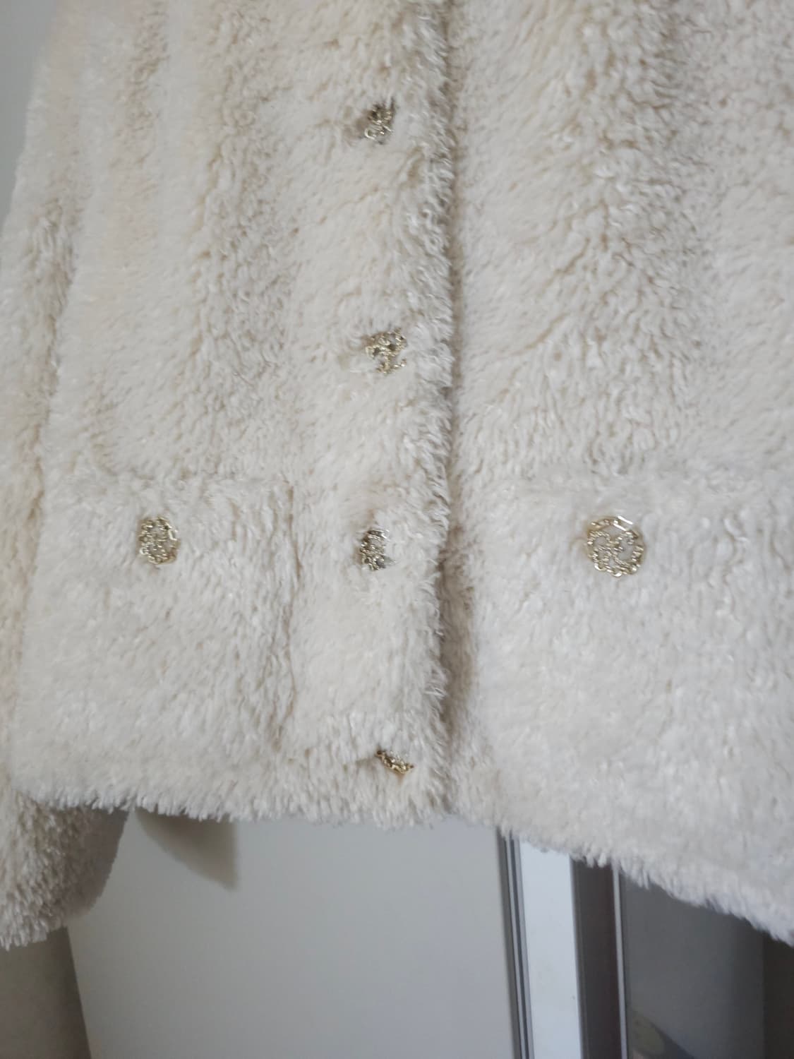 듀엘 아이보리 부클레 숏 자켓 상품이미지3