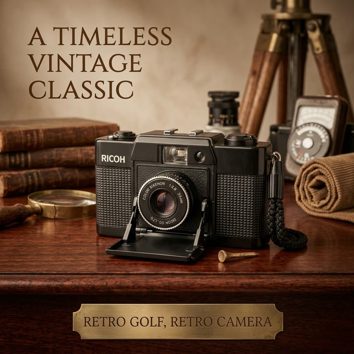 리코 Ricoh FF-1 목측식 필름카메라 필카 빈티지 소형 토이 카메라 상품이미지1