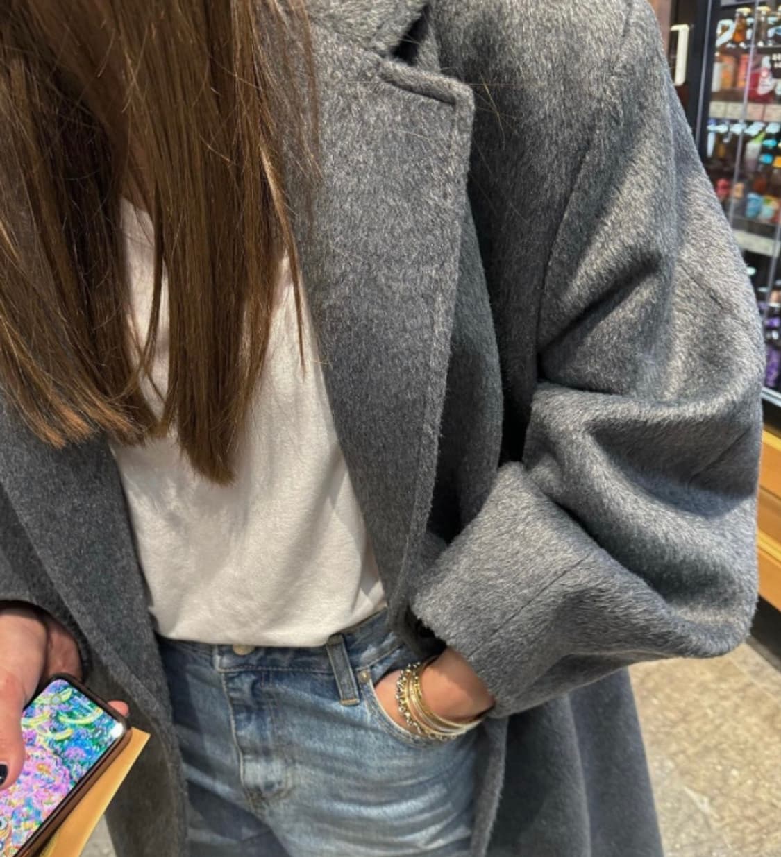 Outfit 막스 코트 /아루드 보우 코트/레이두 코트/웨어링무드 코트 상품이미지3