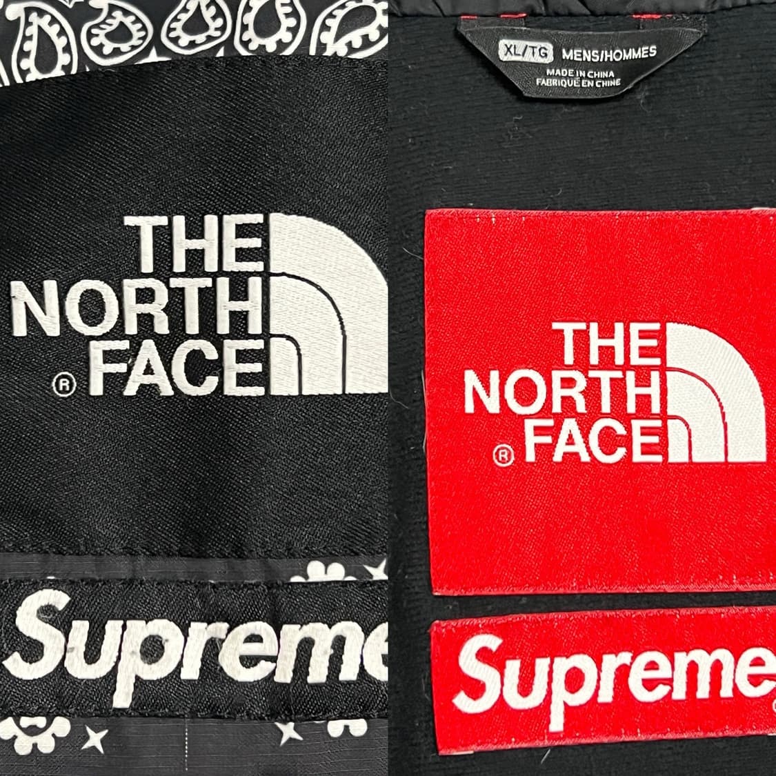 슈프림 노스페이스 14FW 반다나 자켓 블랙 상품이미지7