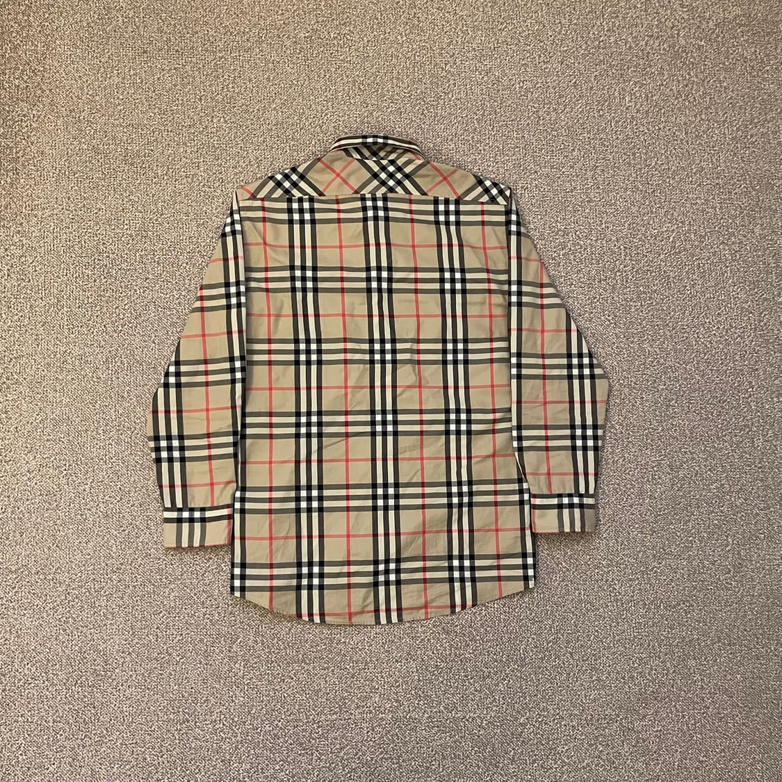 버버리 체크 셔츠 상품이미지4
