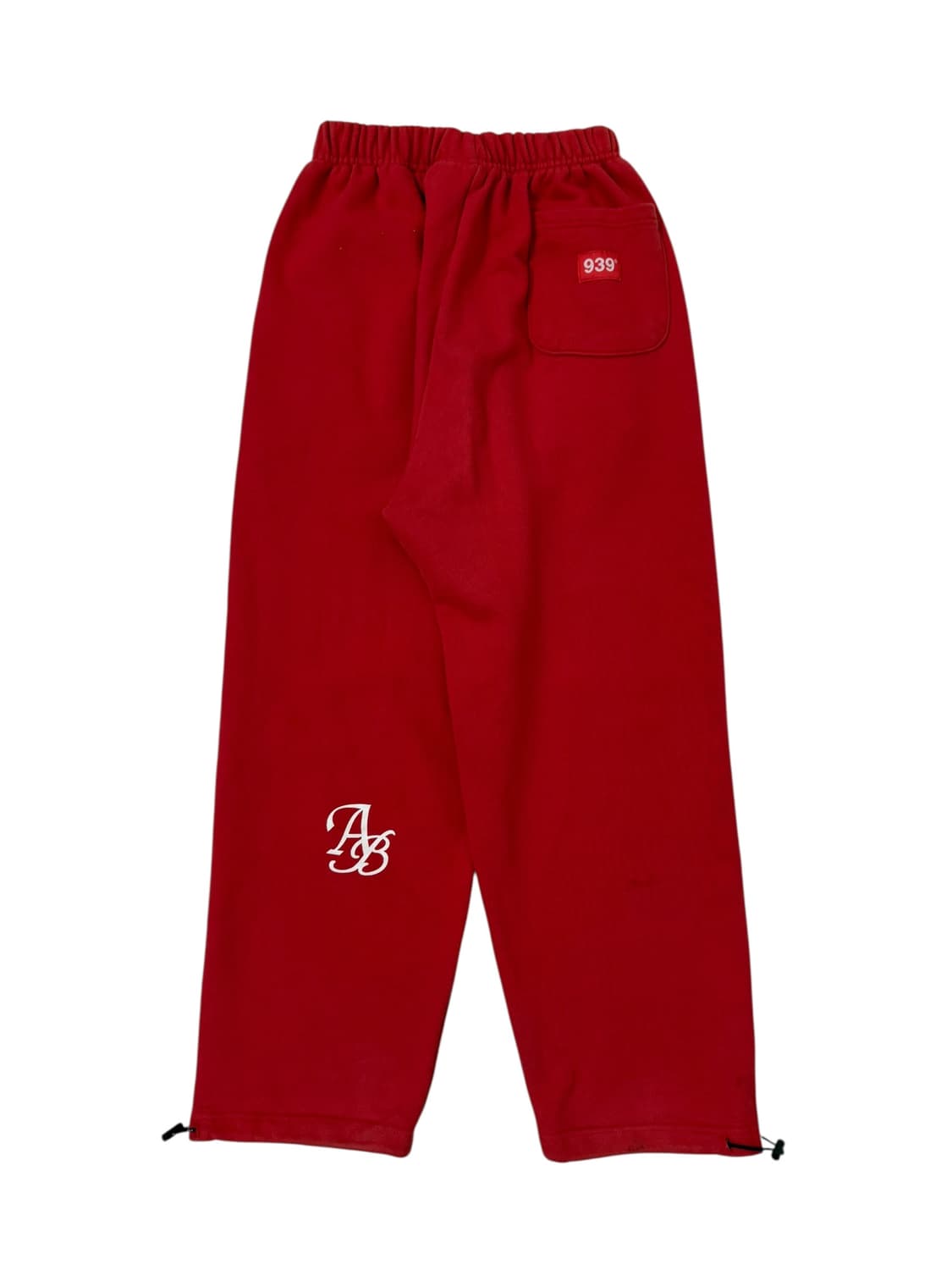 아카이브 볼드 레드 조거 스웻팬츠 상품이미지8