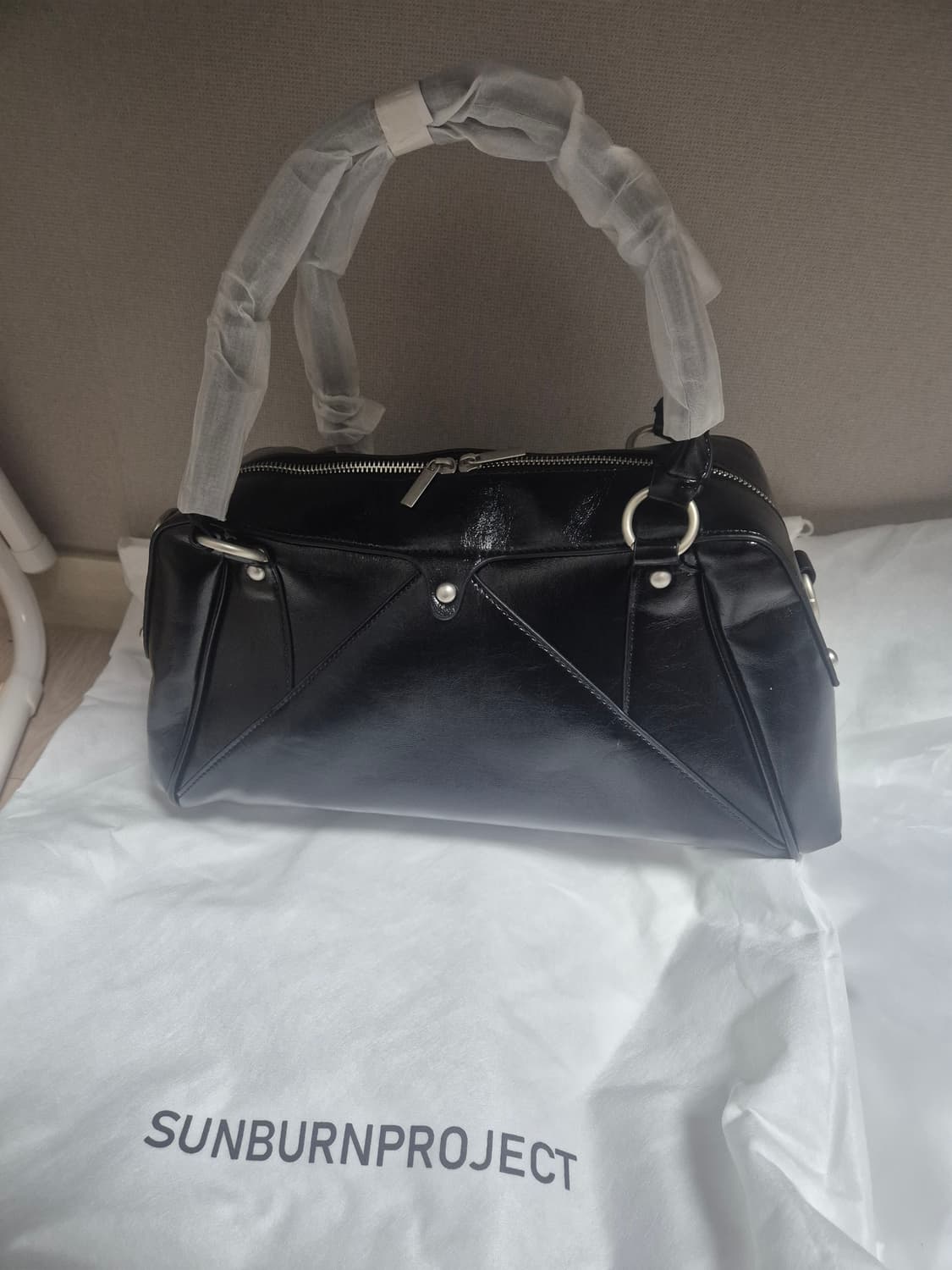 썬번프로젝트 모스백 블랙 새상품 상품이미지3