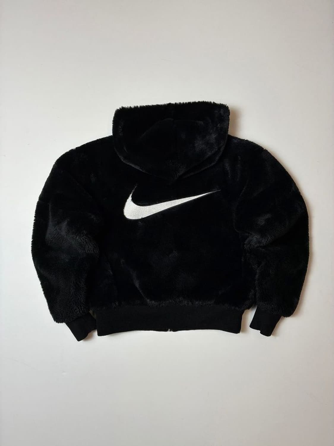 나이키 22FW 에센셜 페이크 퍼 빅로고 후디 집업 PN8658 상품이미지1