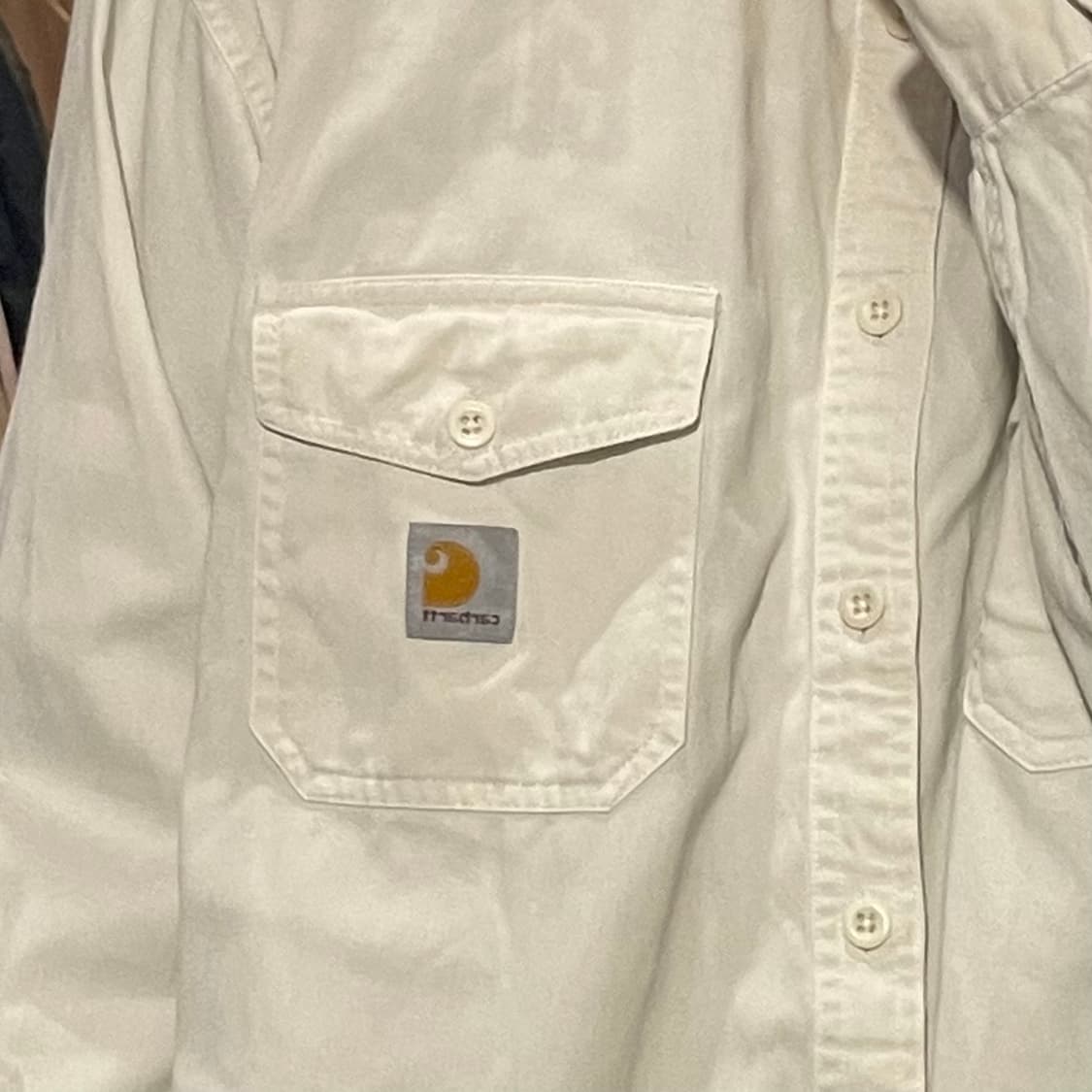 [IM] carhartt 칼하트 화이트 긴팔셔츠 상품이미지6