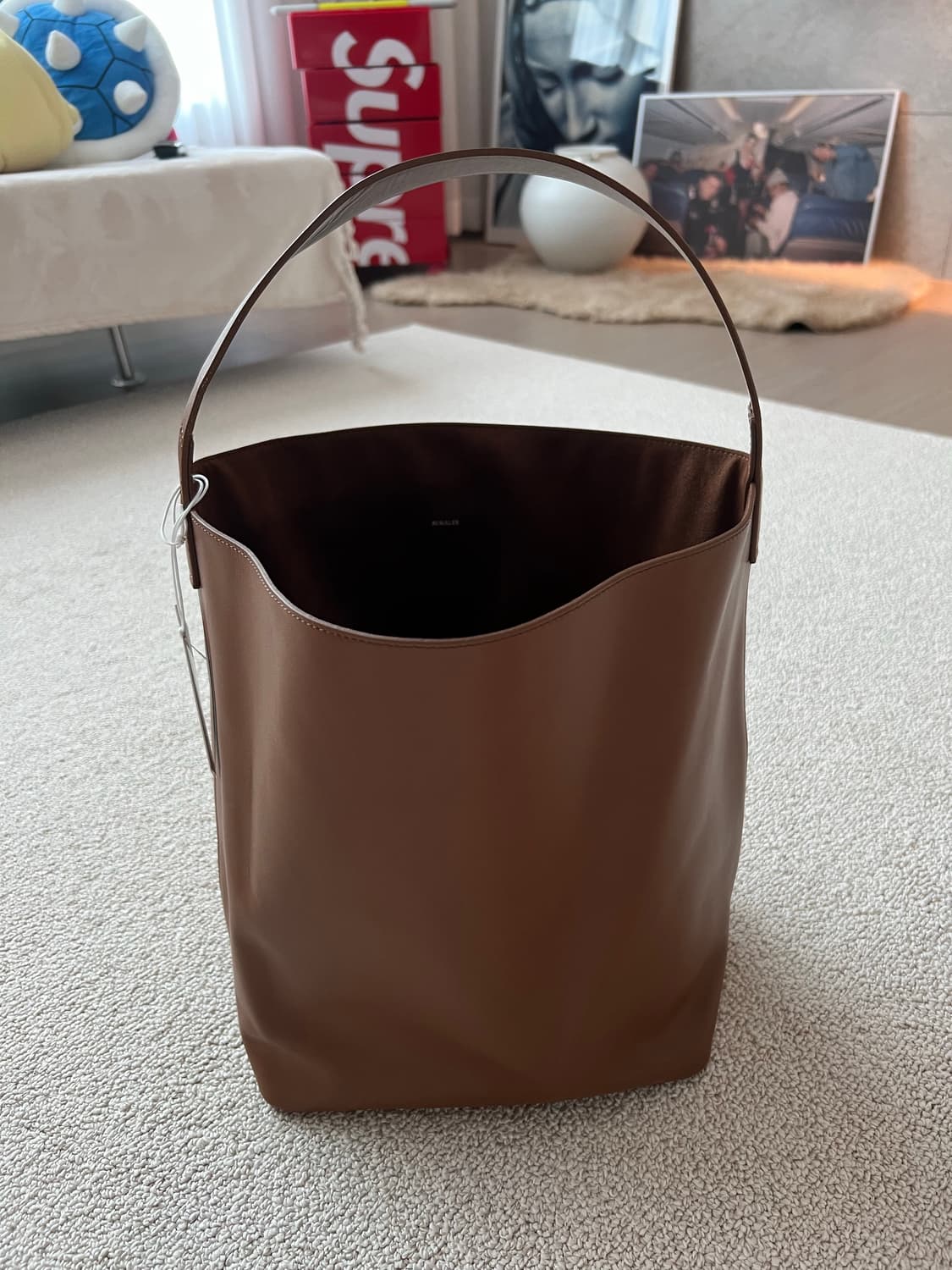 auralee  LEATHER TOTE MADE BY AETA 상품이미지2