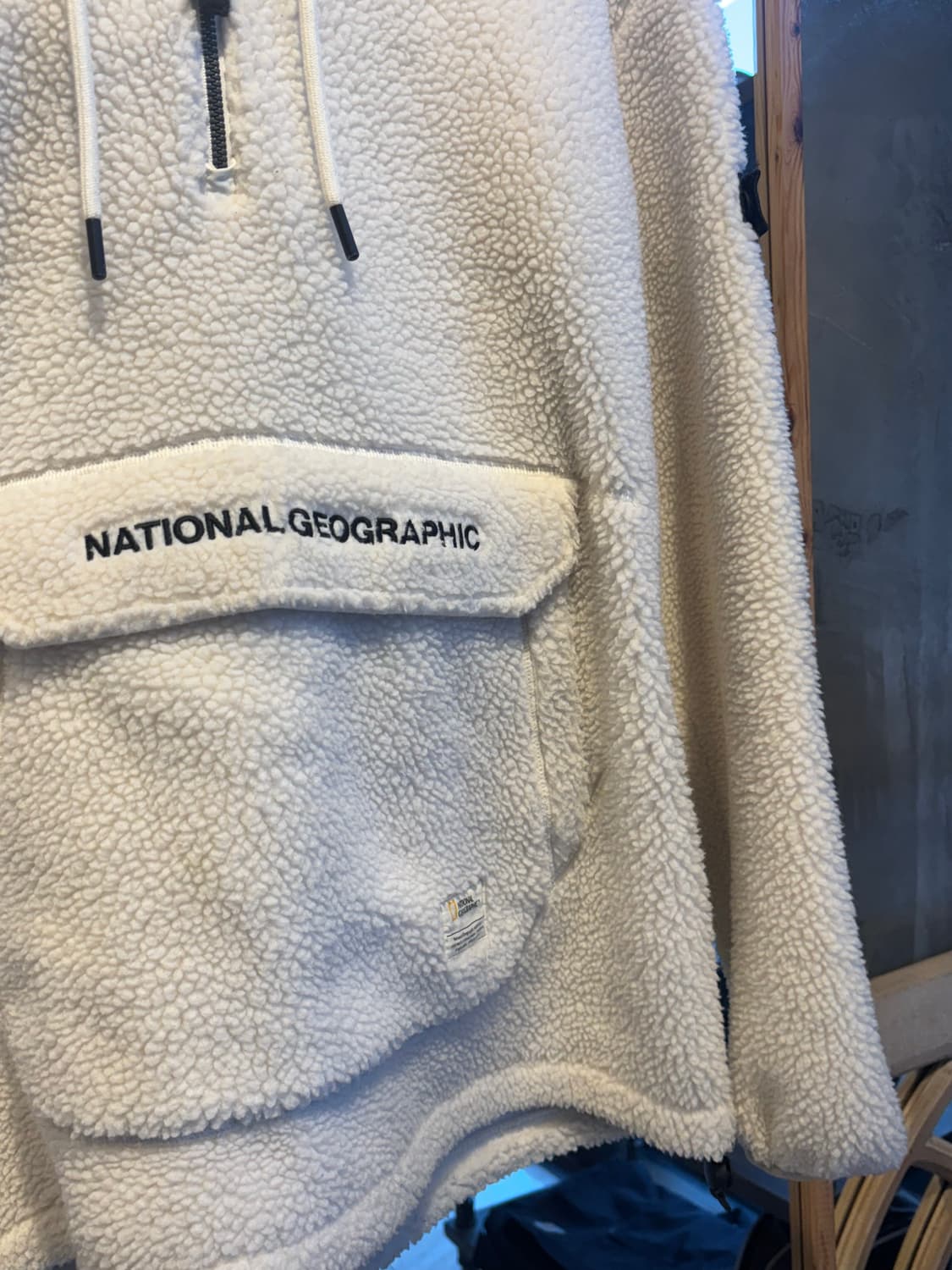 내셔널지오그래픽 후리스 아노락 S 상품이미지3