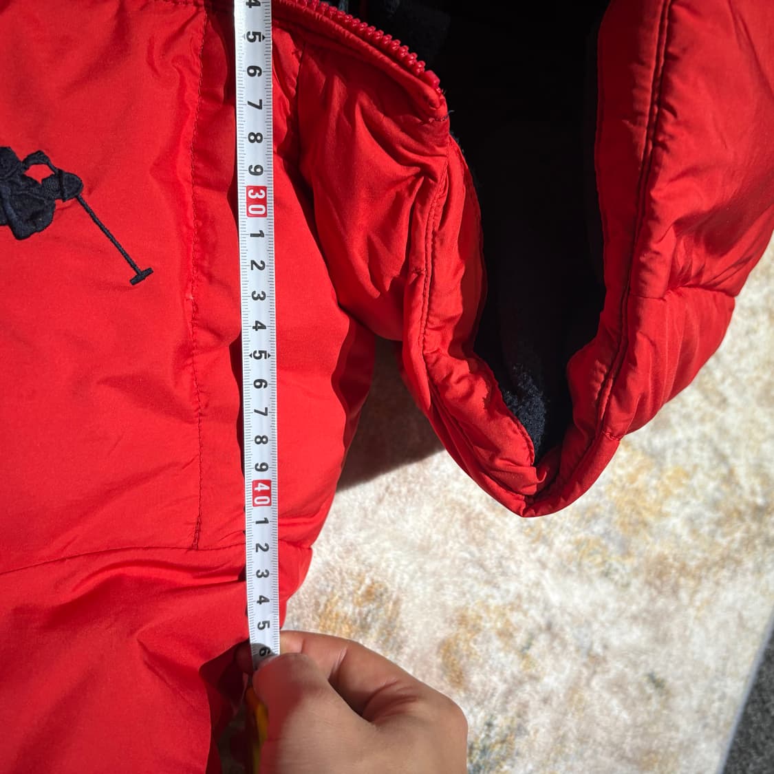 폴로 빅포니 빈티지 포켓 후드패딩 상품이미지9