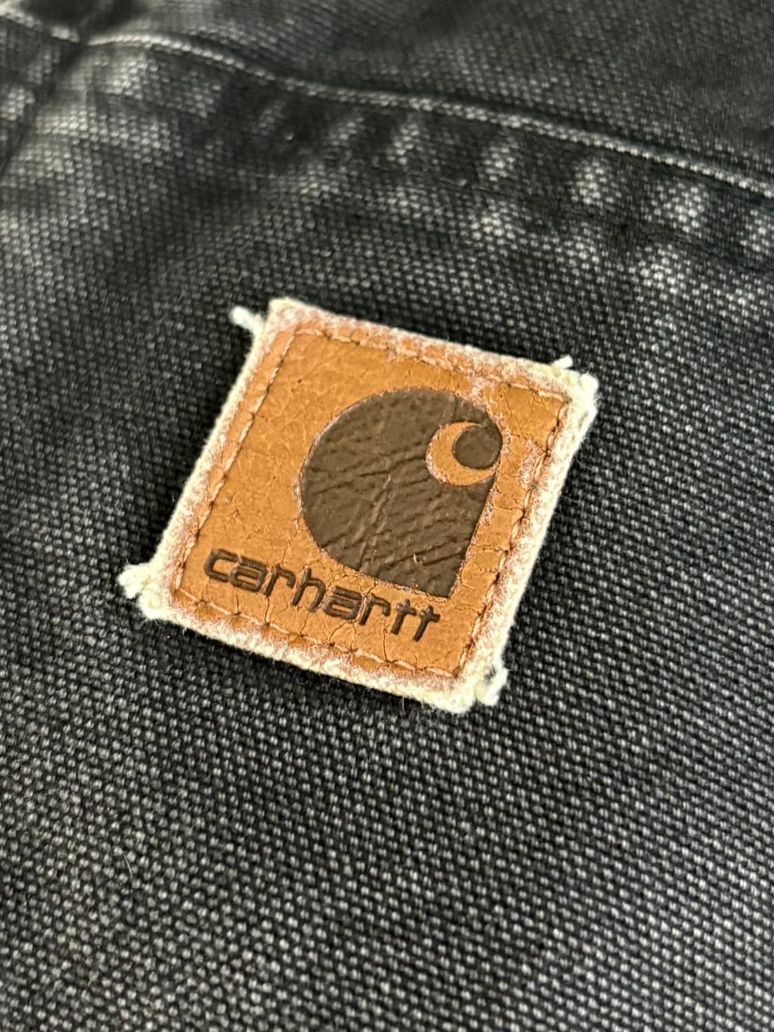 Carhartt 칼하트 차콜컬러 후드 워크자켓 상품이미지6