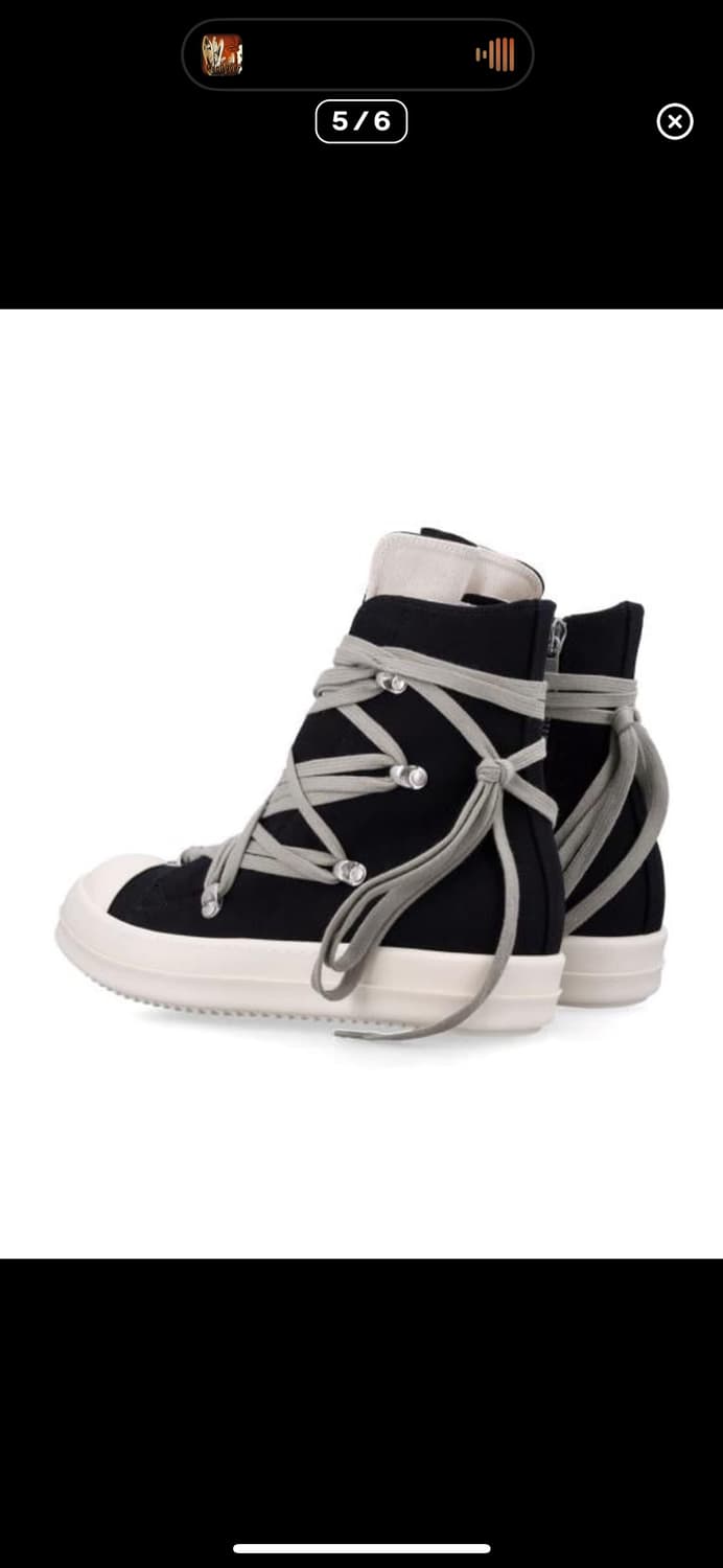 25fw 릭오웬스 메가레이스 다크쉐도우 라몬즈 42사이즈 상품이미지5