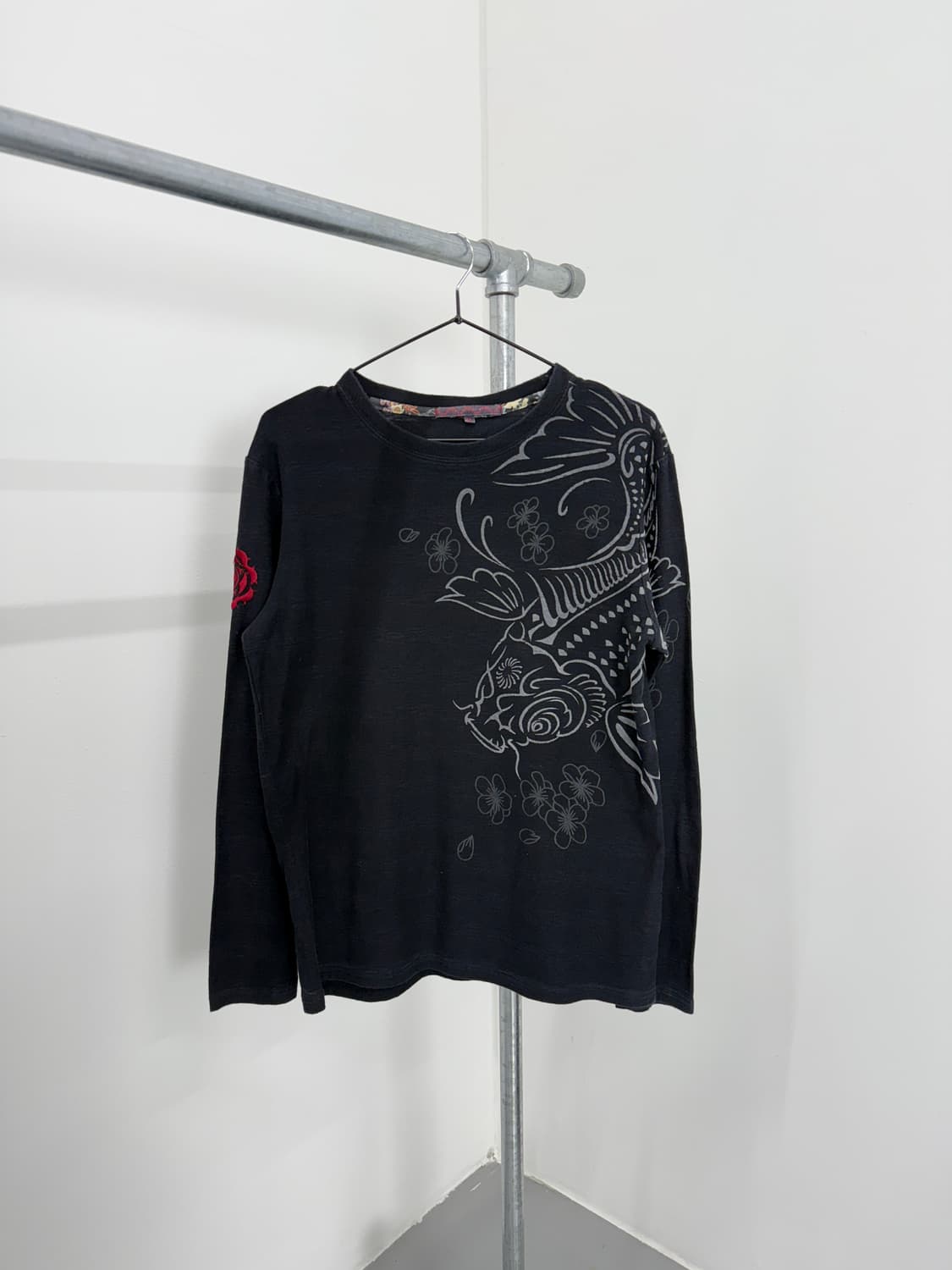 JPN Oriental Koi Graphic Long Sleeve 상품이미지1