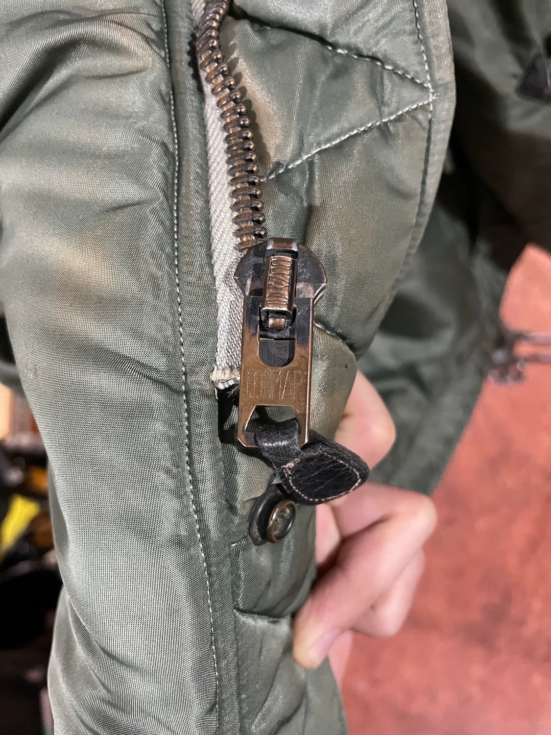 60s 오리지널 us 미공군 N3B 파카 (CONMAR 지퍼) 상품이미지2