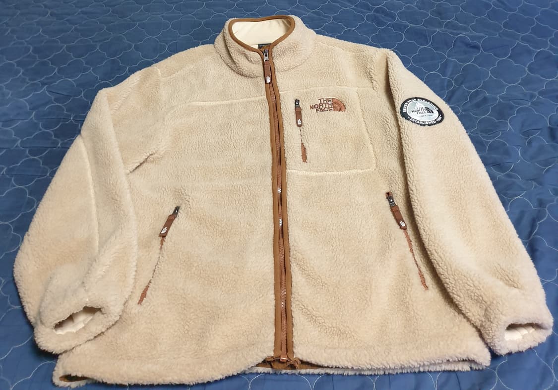 (해외) 노스페이스 ECO 컬렉션 플리스 뽀글이 집업 자켓 (M) 상품이미지1