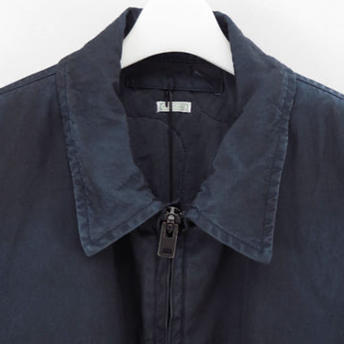 [3] 26ss 아프레쎄 빈티지 실크 플라이트 자켓 네이비 상품이미지2