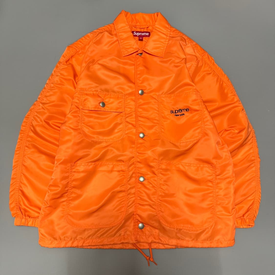 슈프림(SUPREME) 24ss 클래식 로고 나일론 초어 코트 자켓 상품이미지9