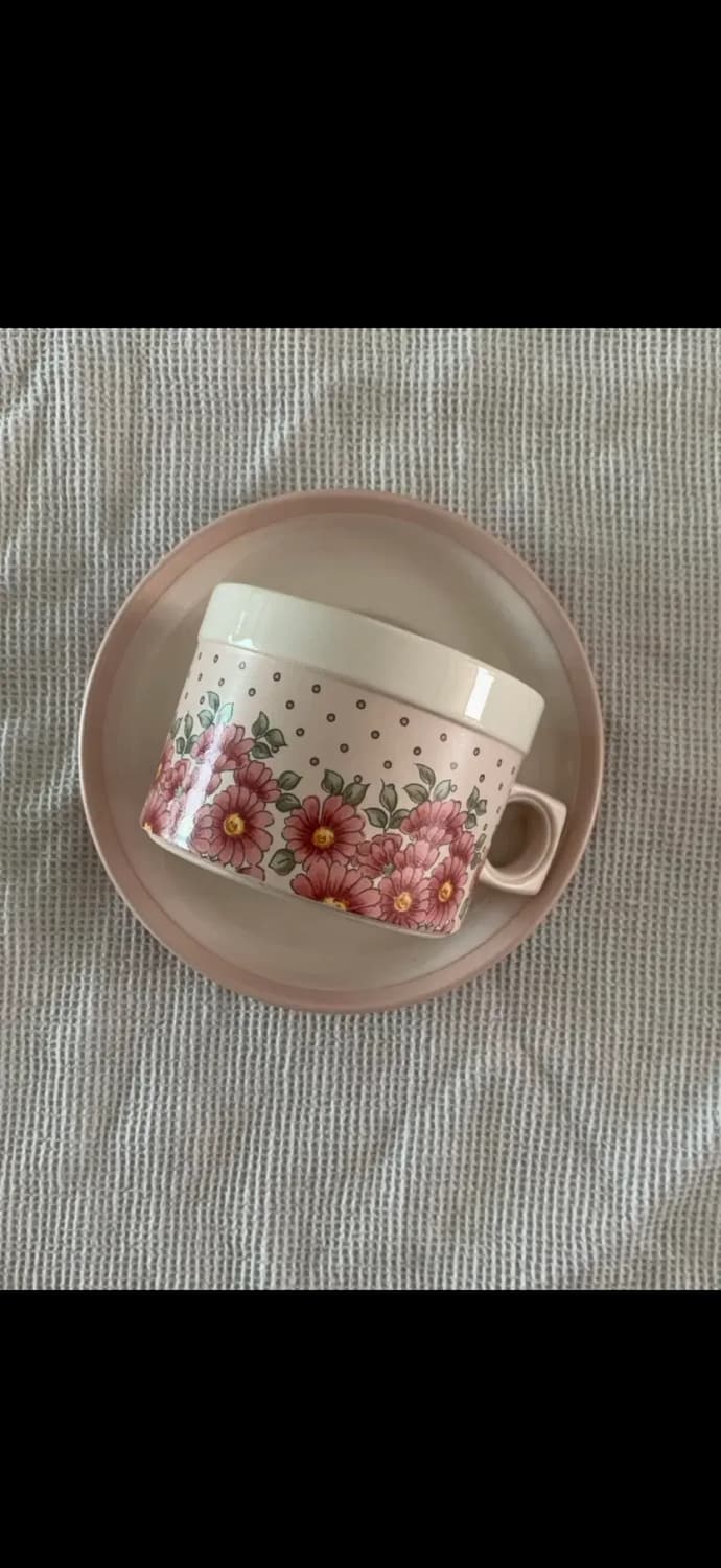 빈티지 혼시 패션 티컵  상품이미지1