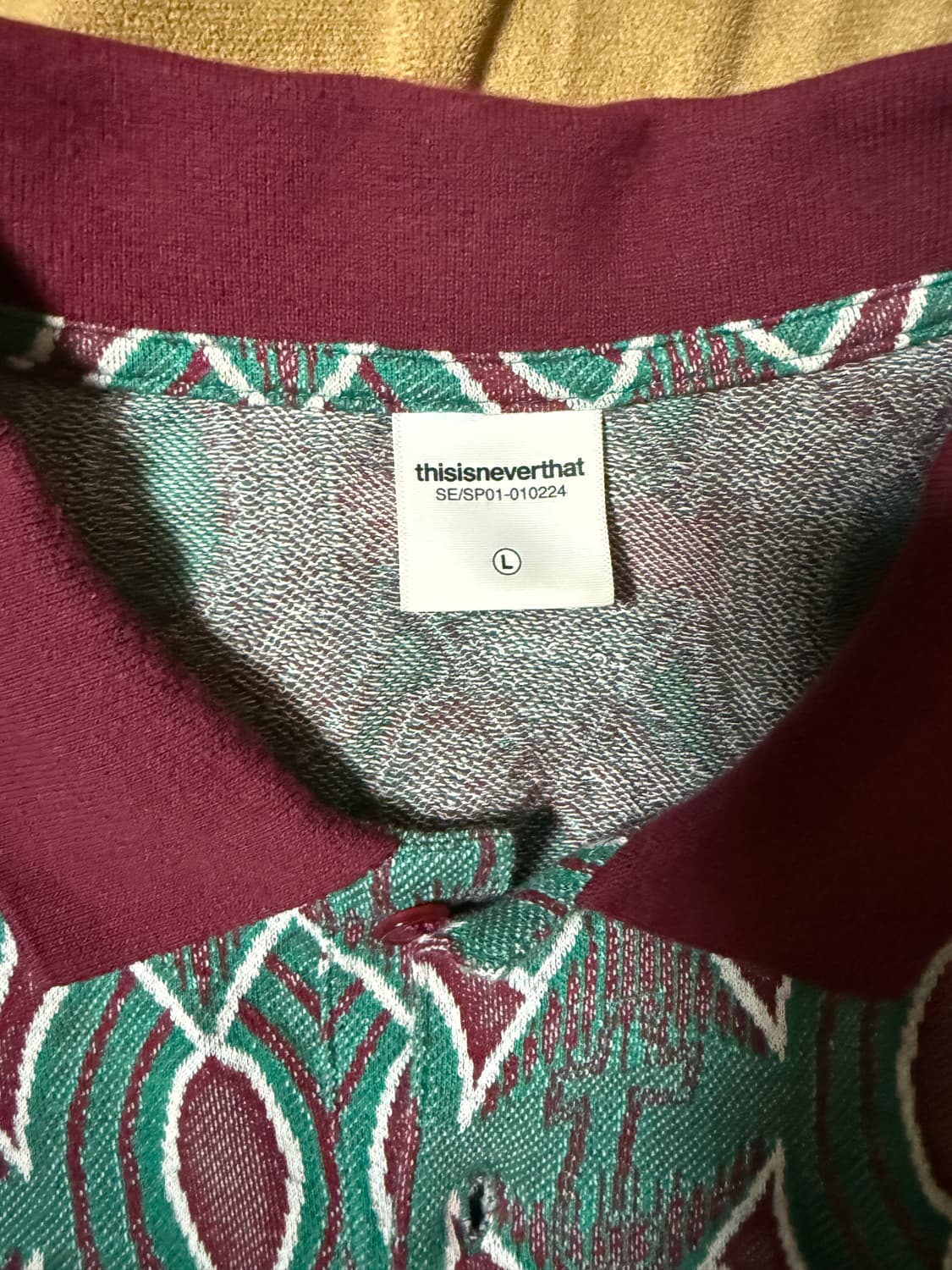 [L] 디스이즈네버댓 다카드 아즈텍 폴로 팝니다 상품이미지2