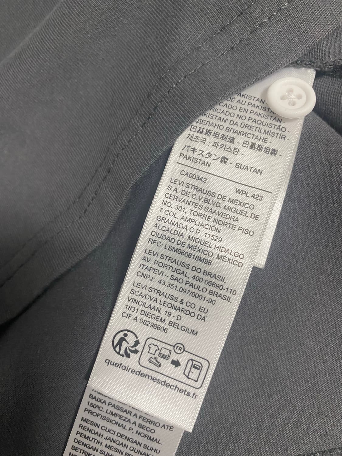 리바이스 럭비 릴렉스 오버핏 S 상품이미지5